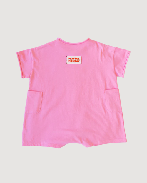 ☀️ Organic Play Suit - Pink
