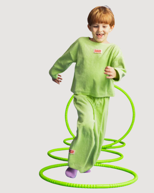 Terry Cotton Play Set - Lime