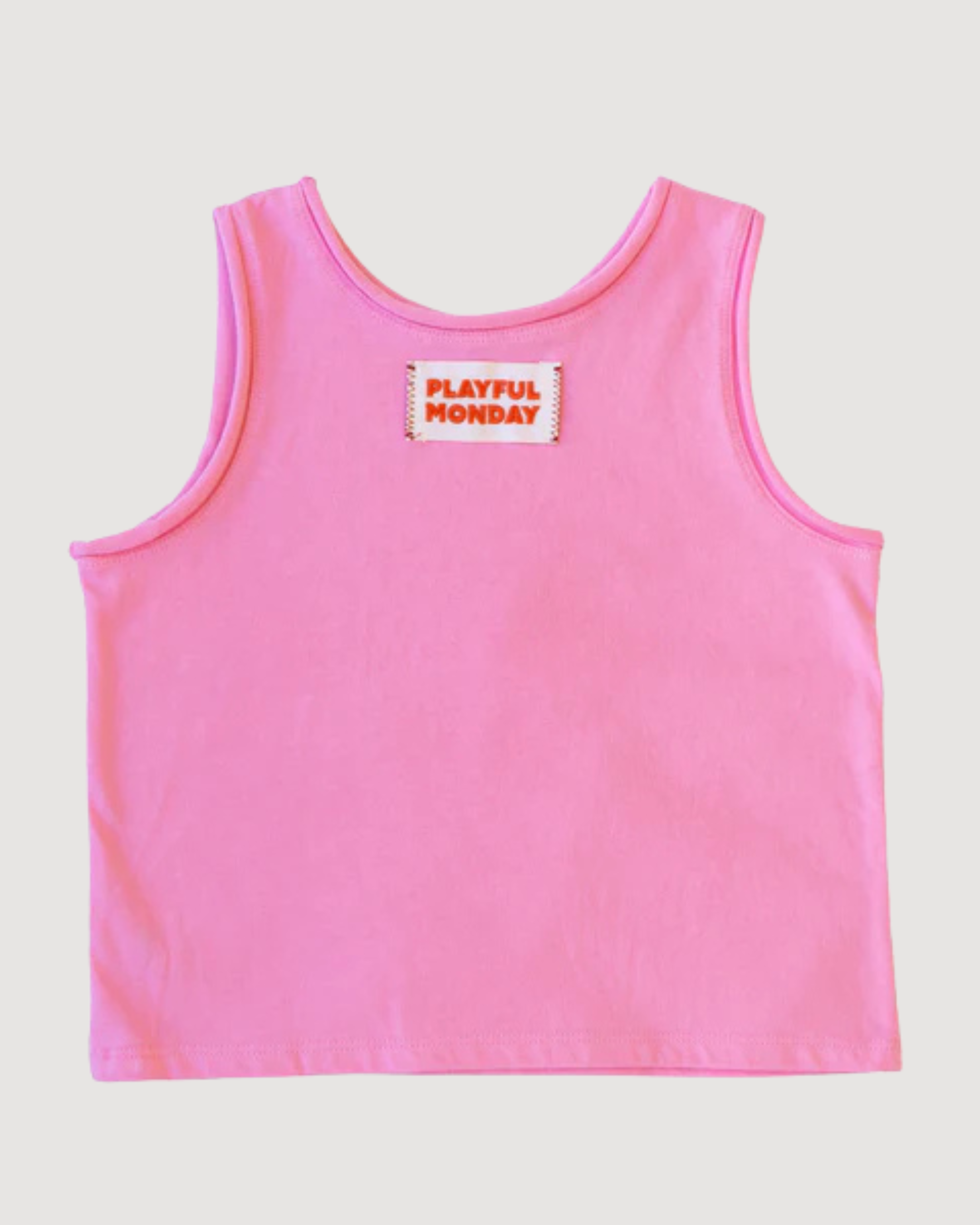 ☀️ Organic Play Tank - Pink