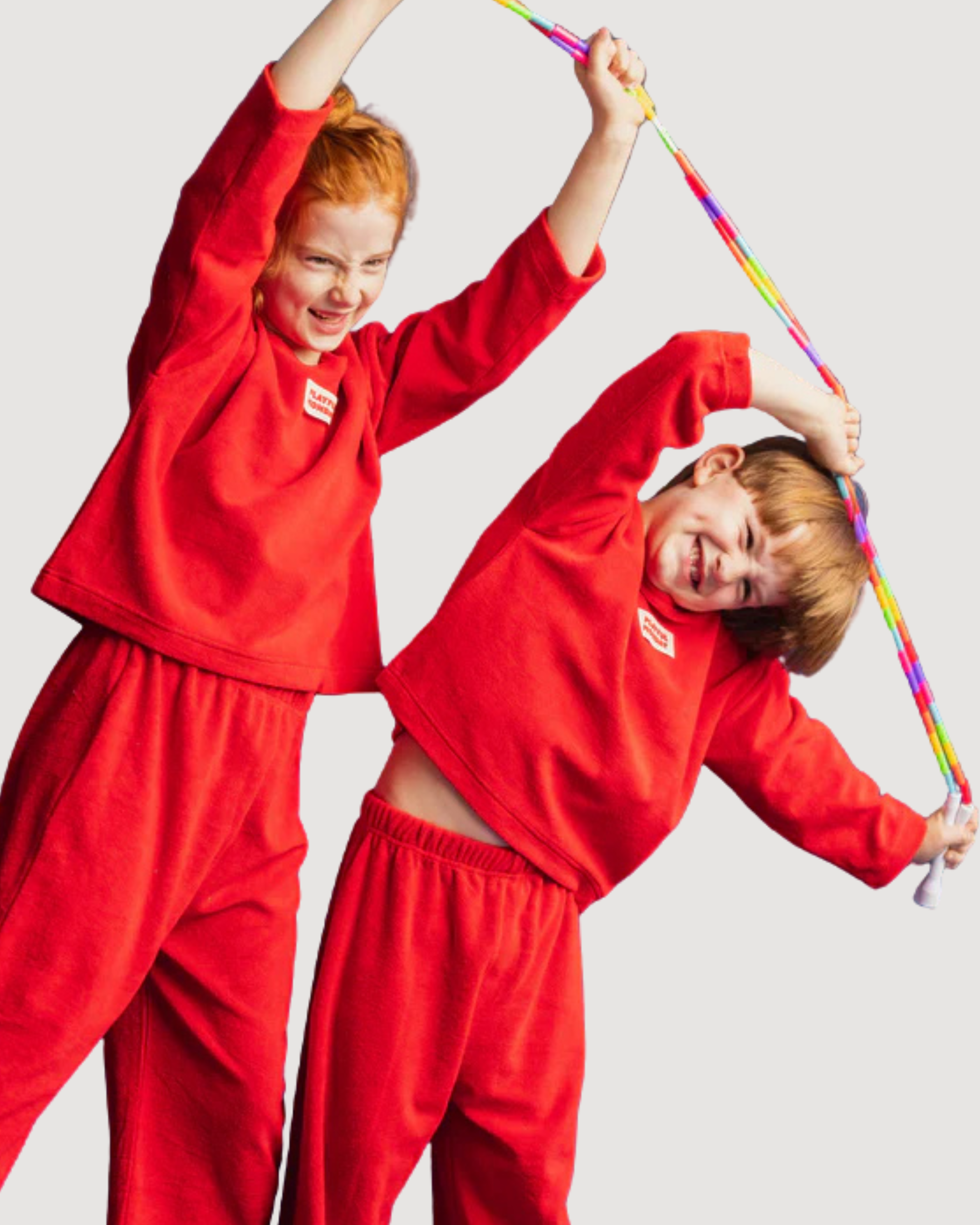 Terry Cotton Play Set - Red