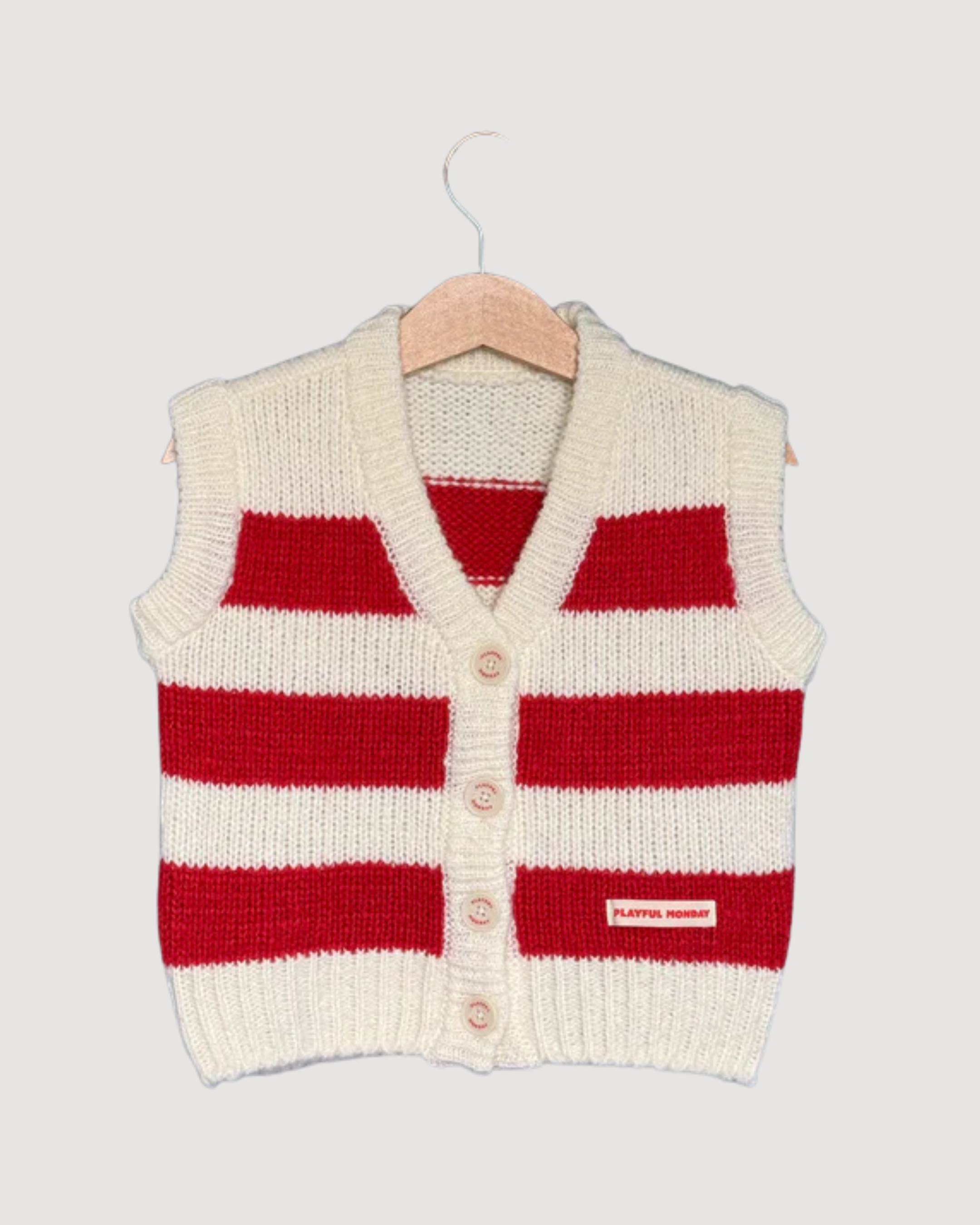 Cozy Button Knit Vest