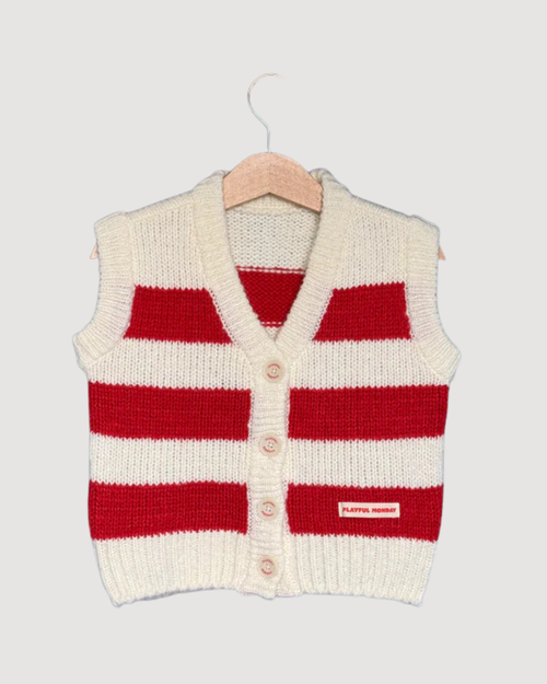 Cozy Button Knit Vest
