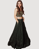 Green Lehenga Choli Set