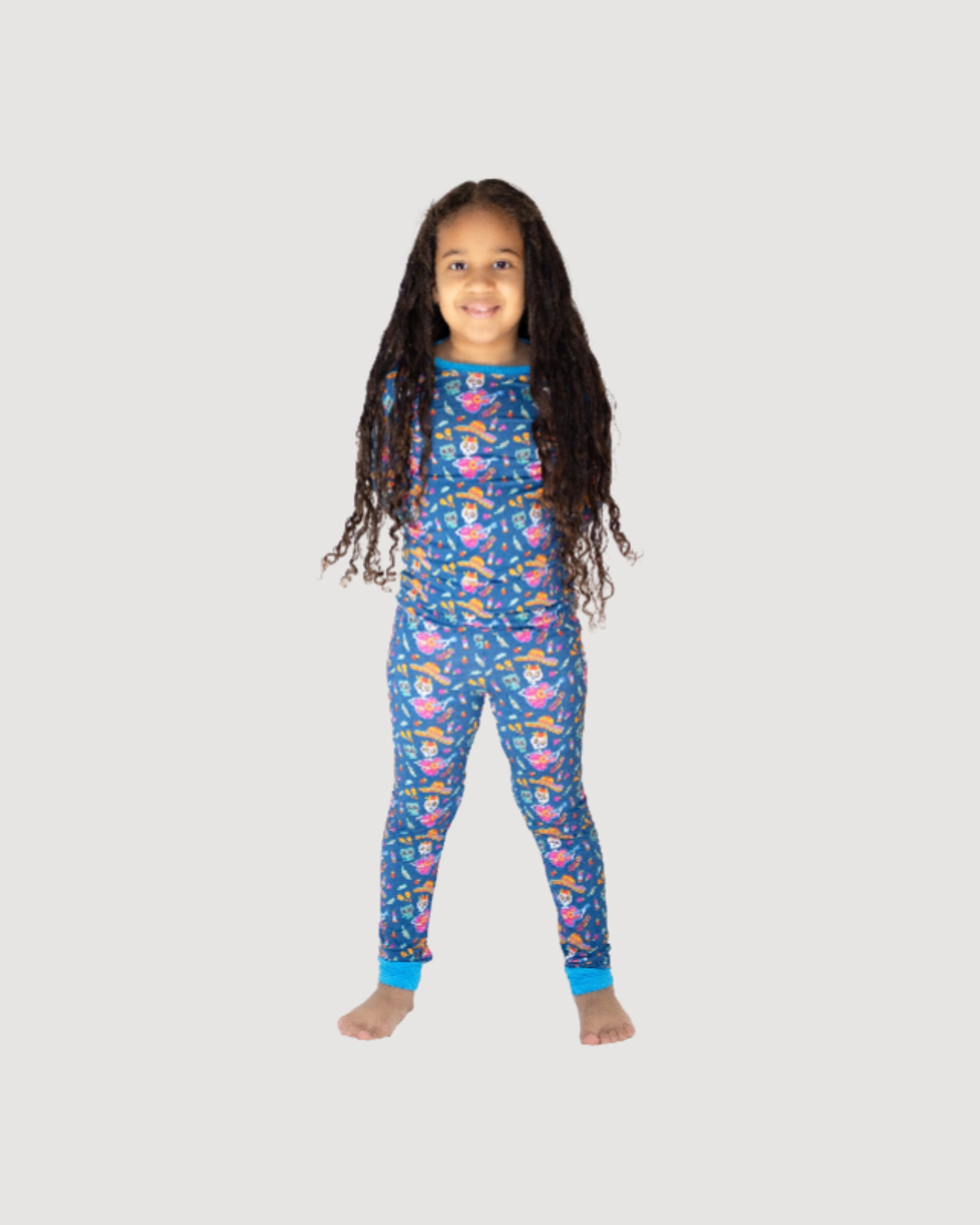 Day Of The Dead Long Sleeve PJ Set