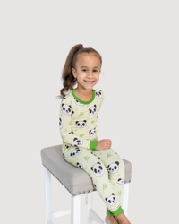 Panda Paws Two-Piece PJs
