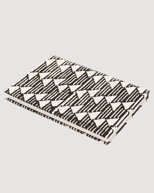 Tria Black White Zero Waste Handmade Artisanal Journal