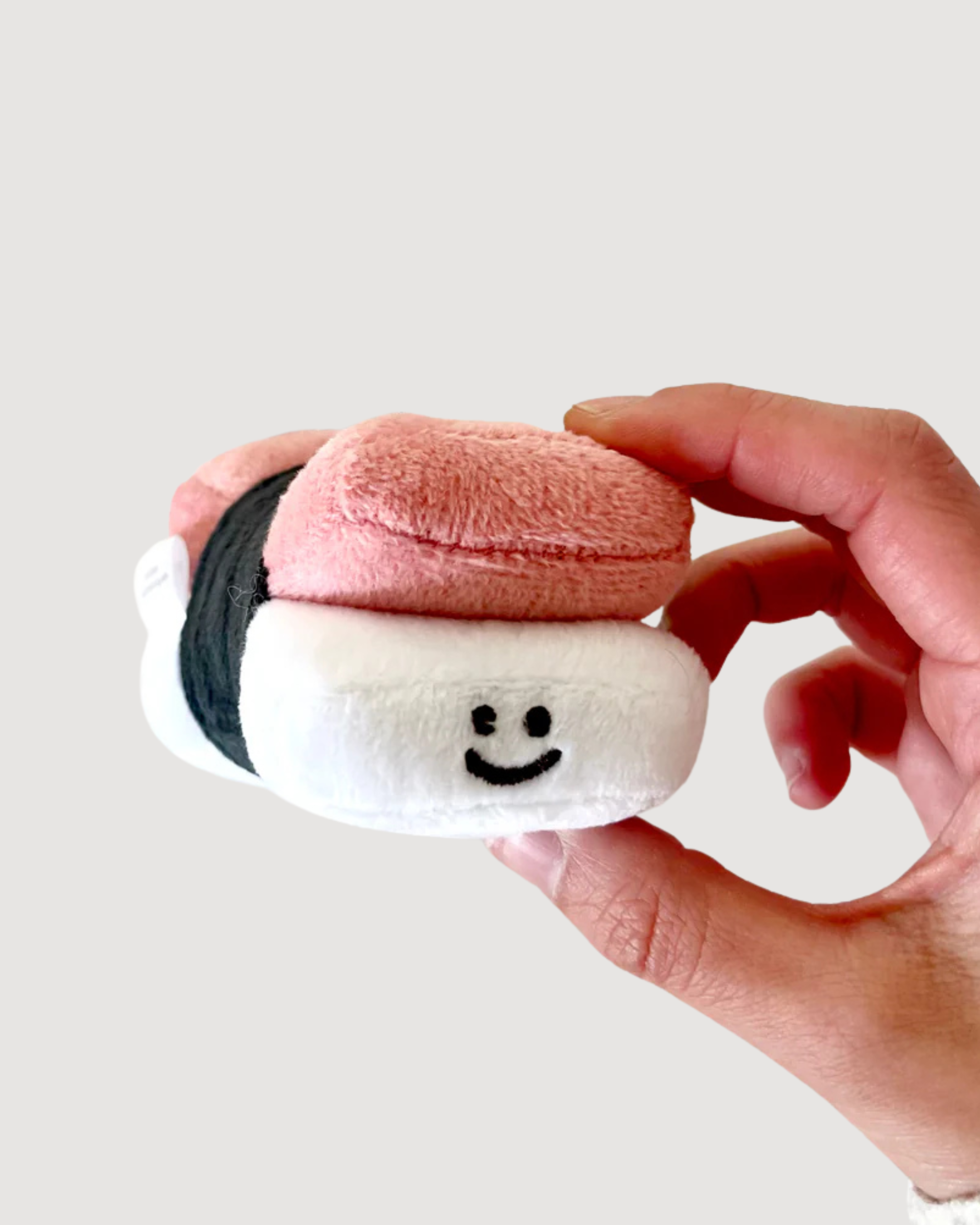 Mini Spam Musubi Bag Charm Plushie Keychain
