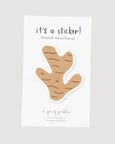 Ginger Vinyl Sticker