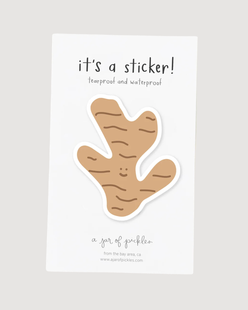 Ginger Vinyl Sticker