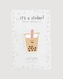 Boba Vinyl Sticker