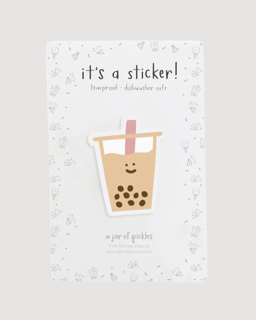 Boba Vinyl Sticker