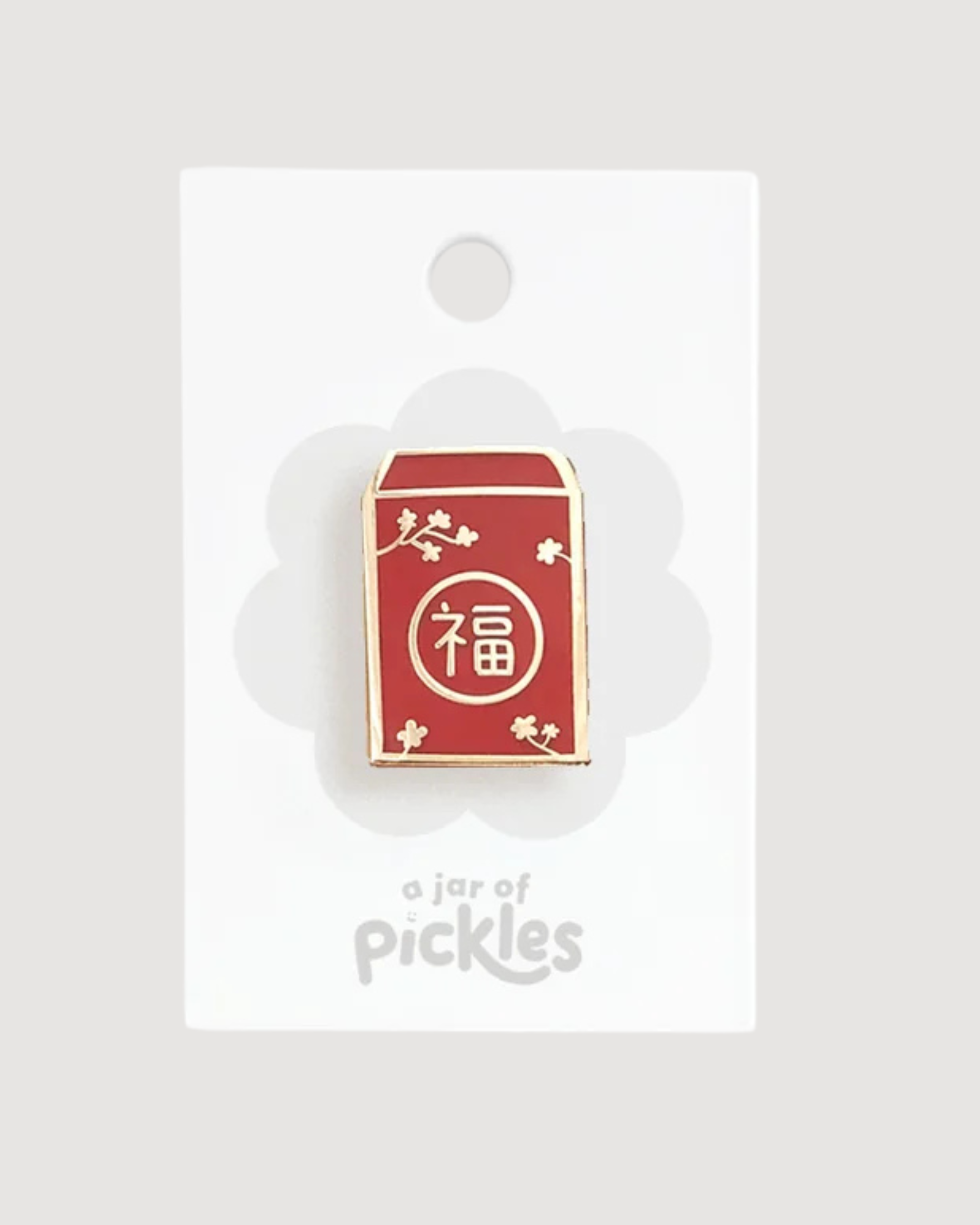 Lunar New Year Lucky Red Envelope Pin