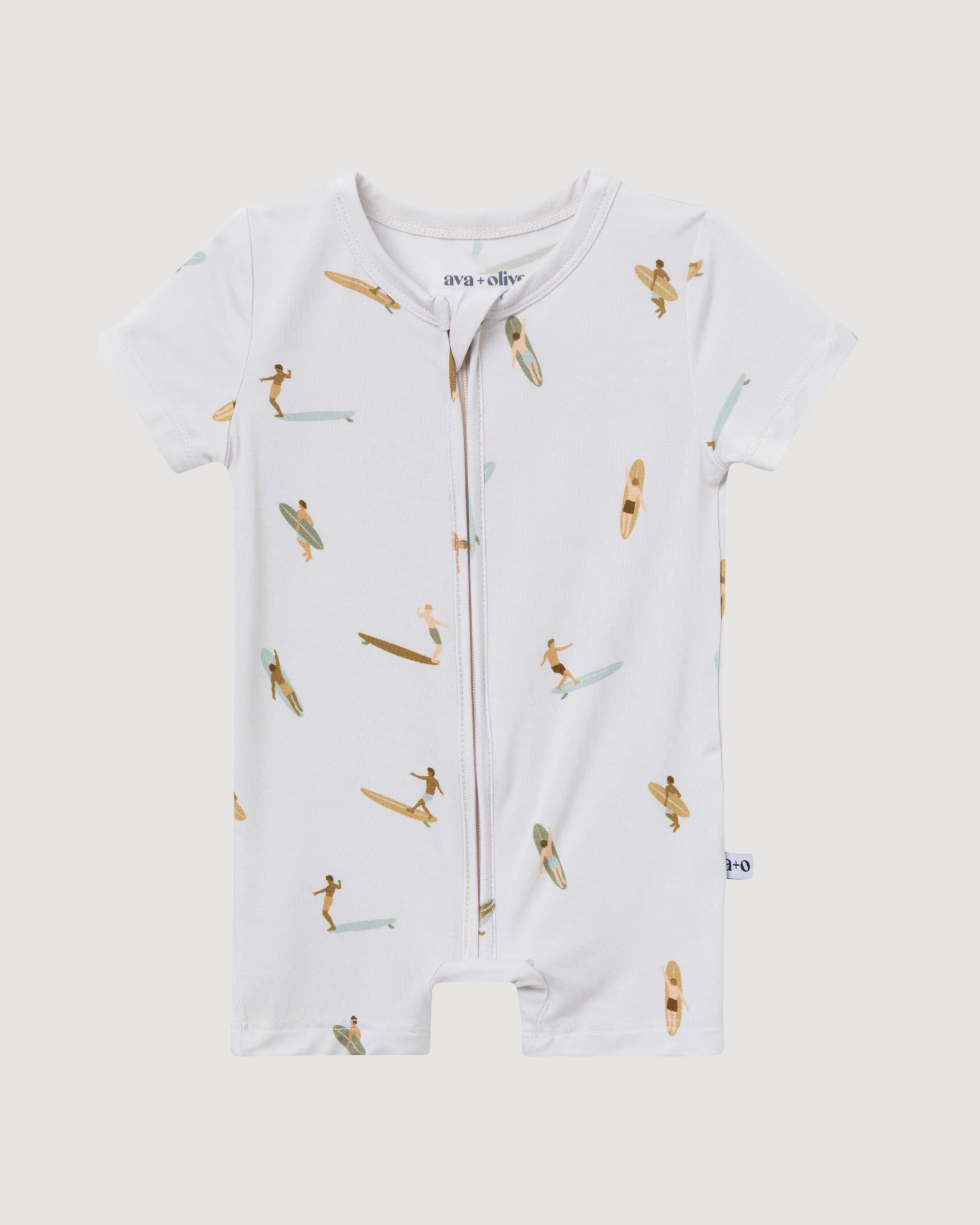 Short Zip Romper