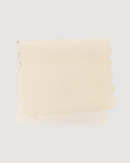 Vegan Leather Changing Mat, Cream Scallop - CULTR