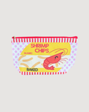 Shrimp Chips Zippered Canvas Pouch - CULTR