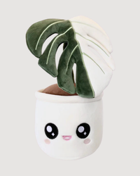 Monstera Deliciosa Albo Variegata Plushie