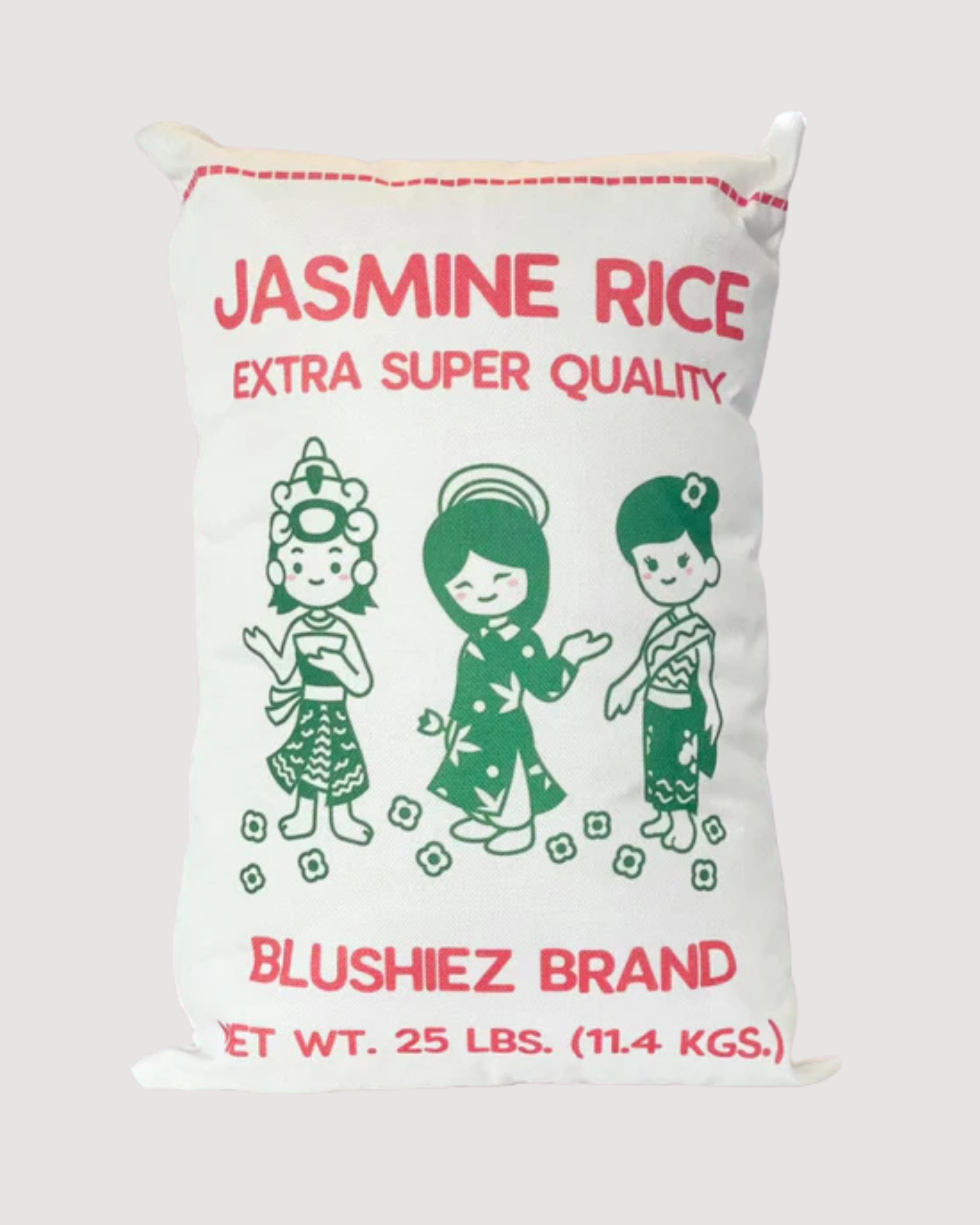 Jasmine Rice Decorative Throw Pillow