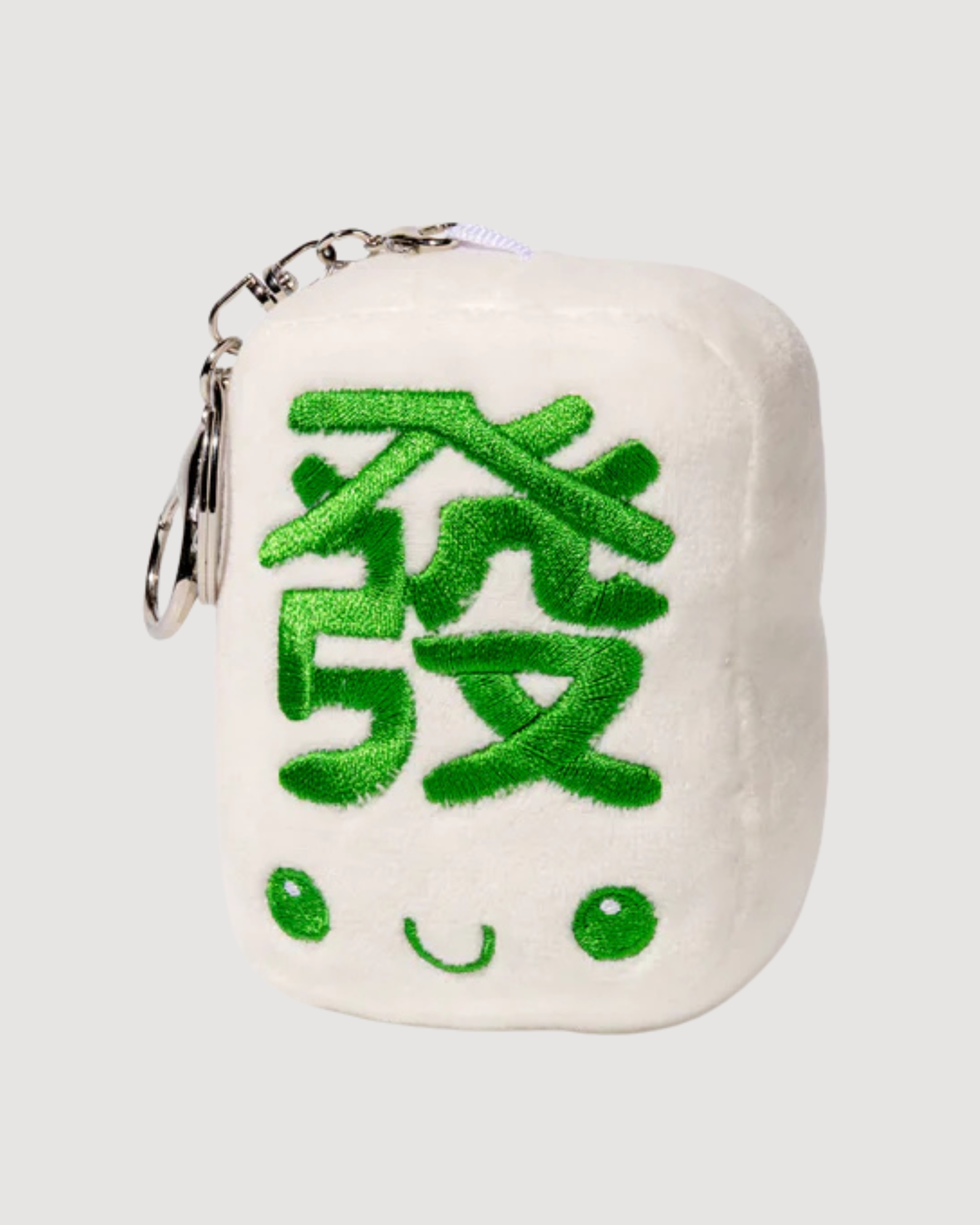 Fat Choy / Fa Cai / Green Dragon Plush Keychain