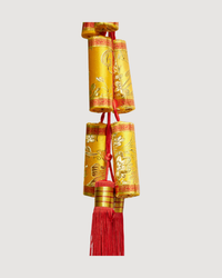 Lunar New Year Firecracker Hanging (Gold)