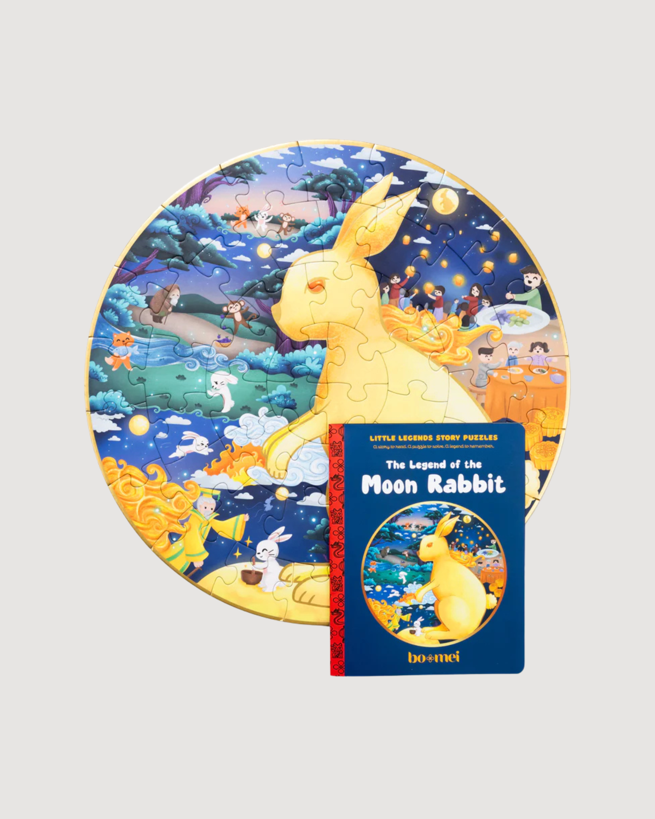The Legend of the Moon Rabbit — Story Puzzle