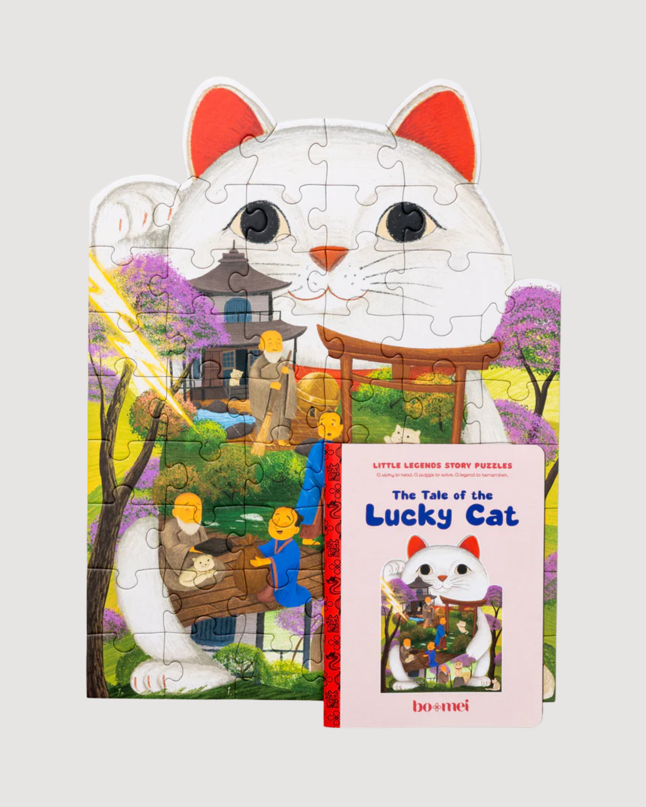 The Tale of the Lucky Cat — Story Puzzle