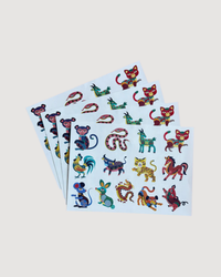 Chinese Zodiac Glittery Temporary Tattoos