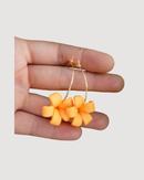 Minimalist Coco Eve Flower Hoops - CULTR