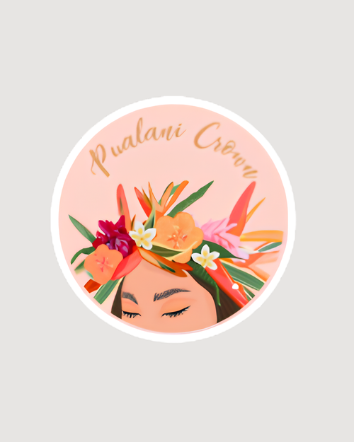 Pualani Crown Stickers - CULTR