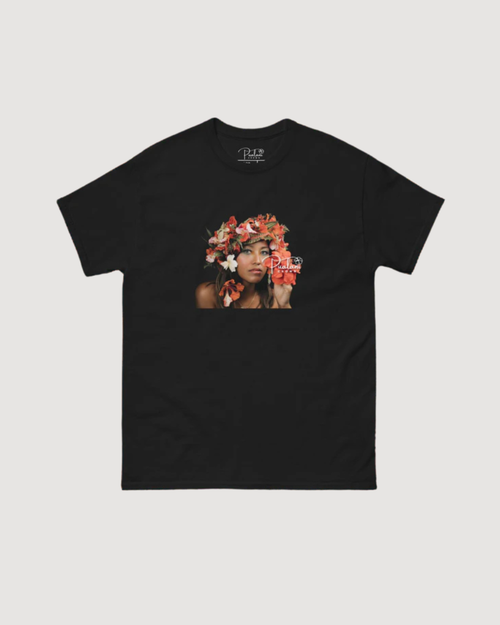 Pualani Crown Island Girl Tee, 100% Organic Cotton - CULTR