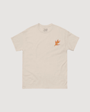 Pualani Crown Embroidered Heliconia Tee, 100% Organic Cotton - CULTR