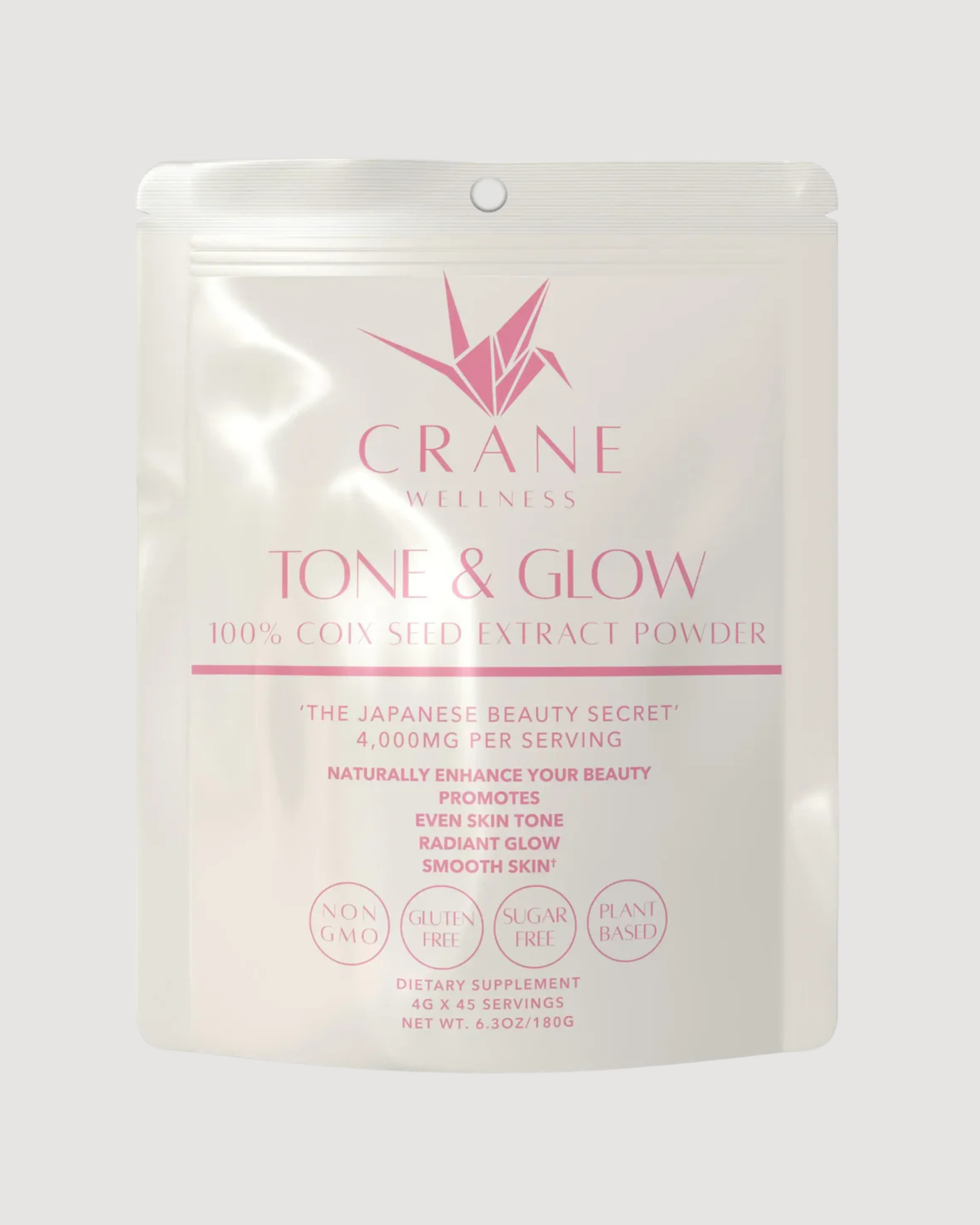 Tone and Glow Coix Seed Extract Powder