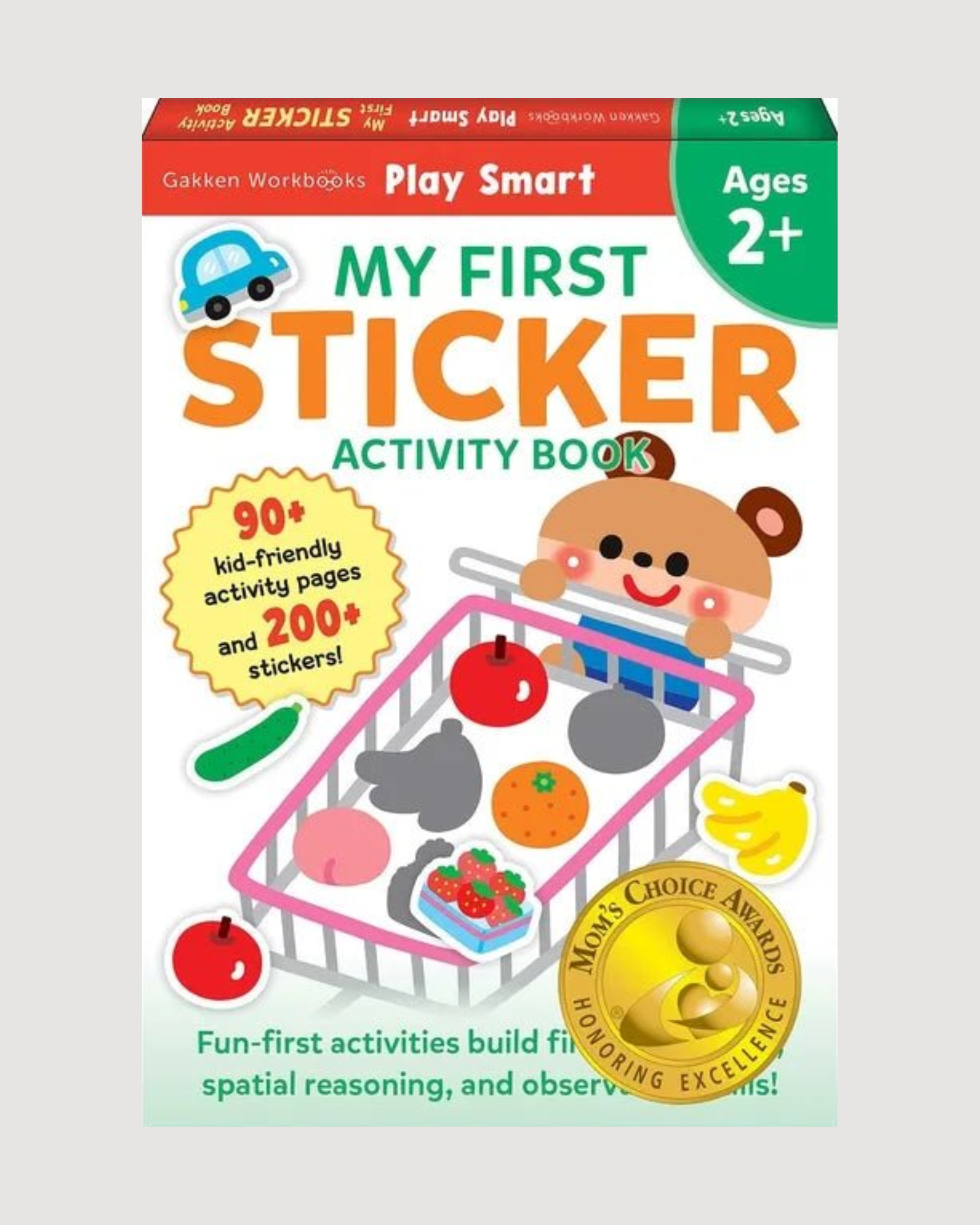 Play Smart My First Sticker Book: For Ages 2+ - Paperback