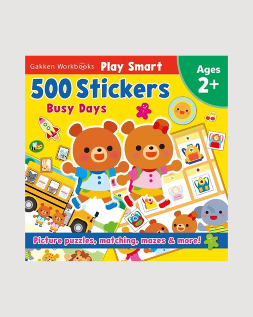 Play Smart 500 Stickers Busy Days - Paperback