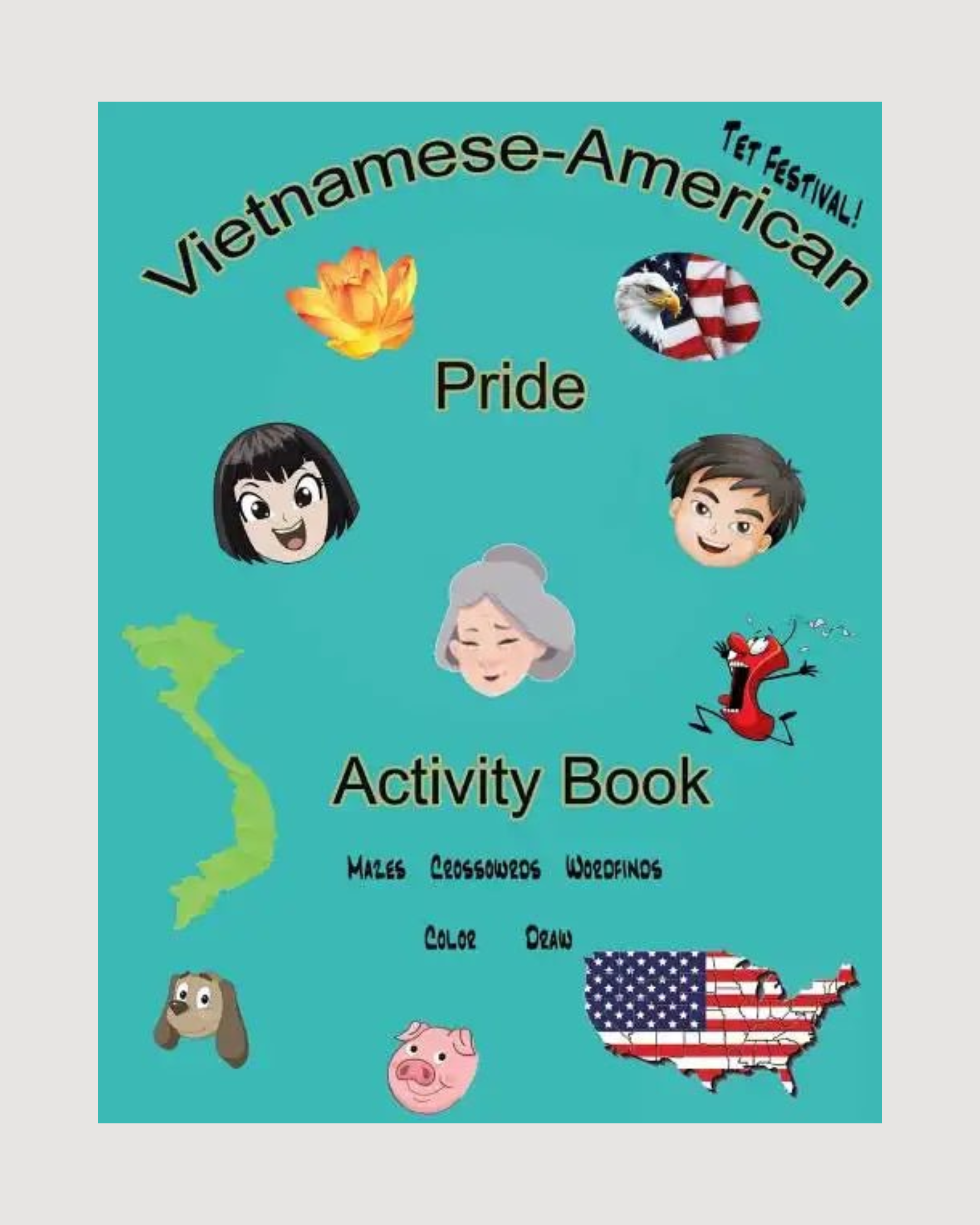 Vietnamese-American Pride: Activity Book - Paperback