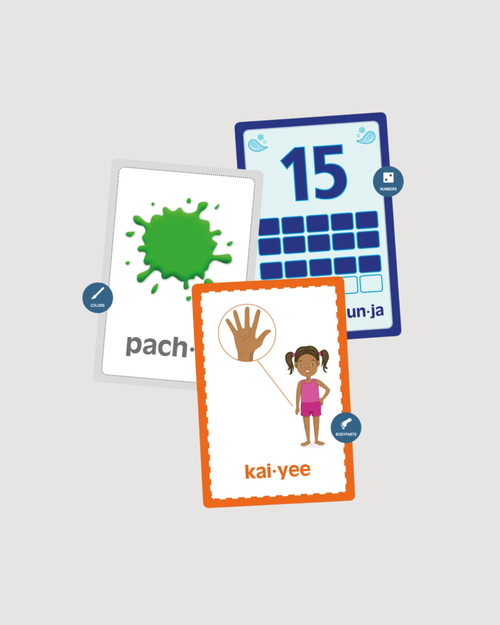 Tamil Flashcards Set | Tamil English Flashcards