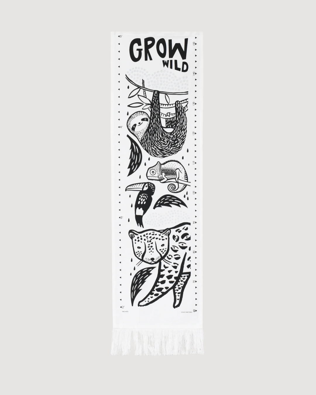 Canvas Growth Chart - Rainforest