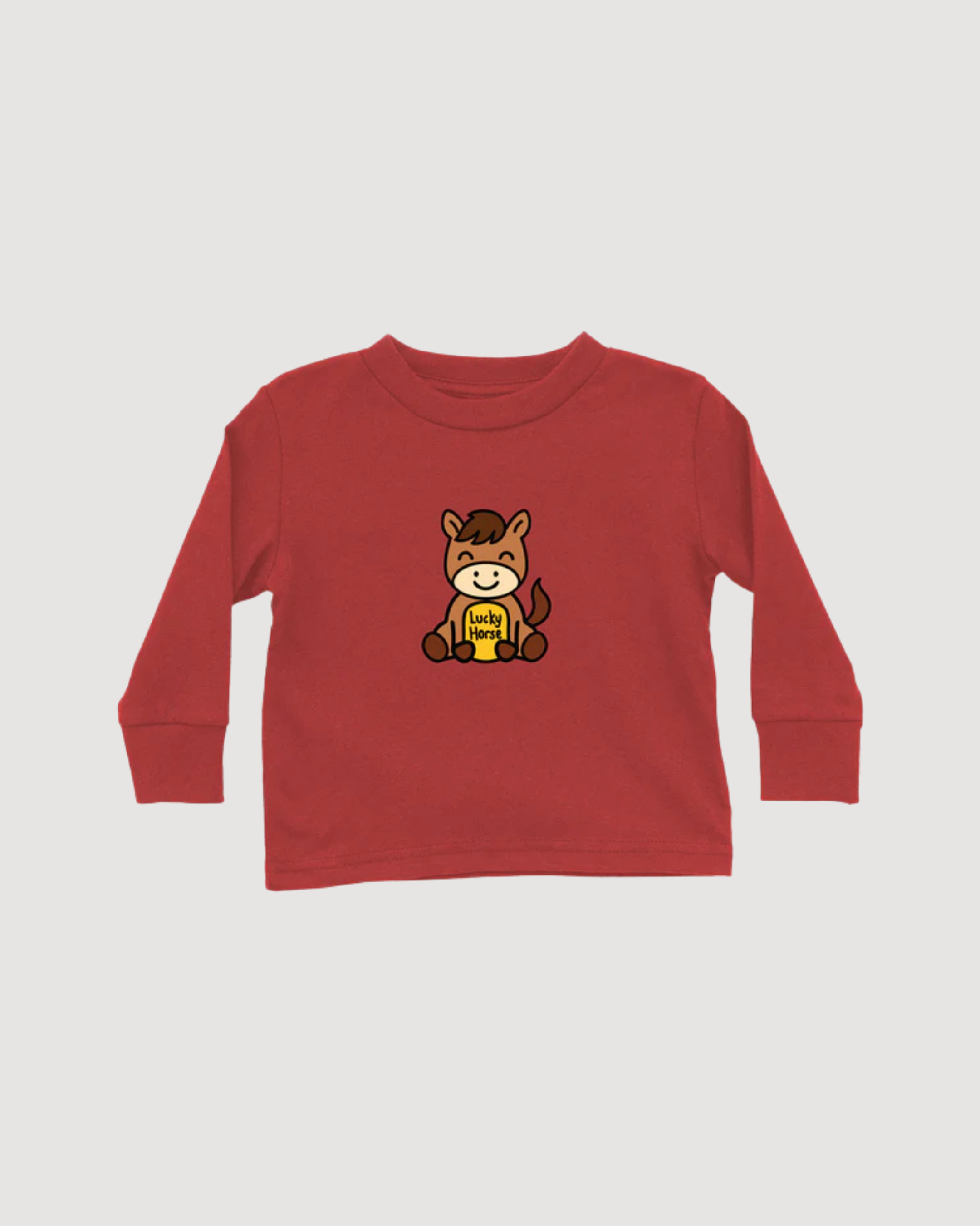 Lucky Zodiac Toddler Long Sleeve (Horse)