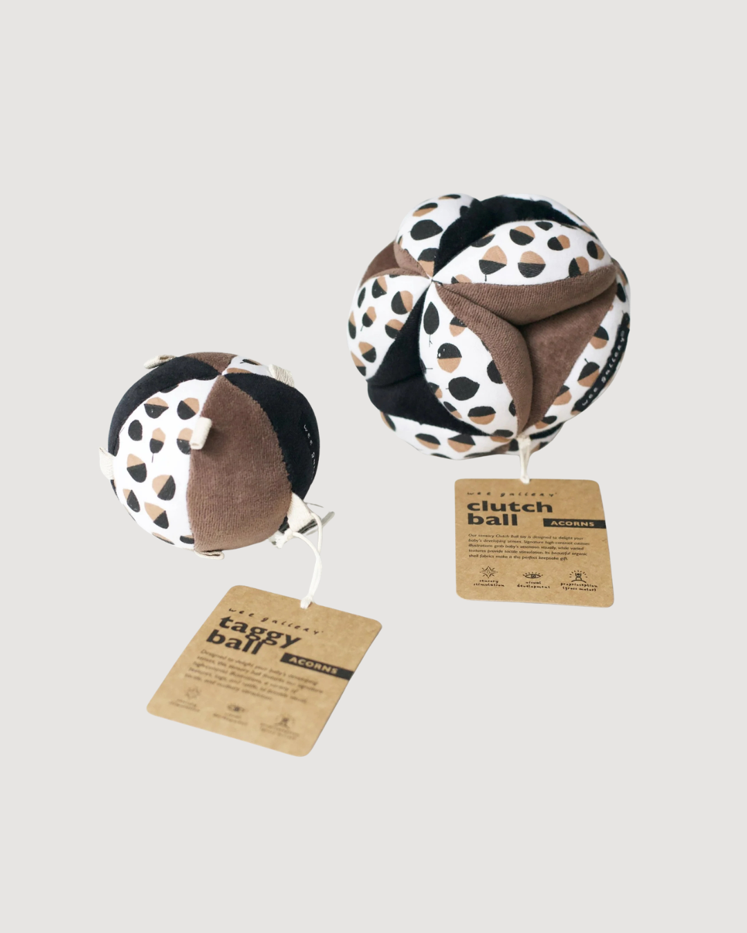 Acorn Clutch and Taggy Ball Bundle