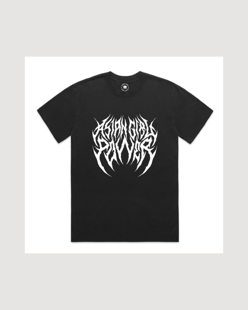 Asian Girl Power Metal T-shirt