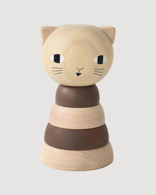 Wood Stacker - Cat