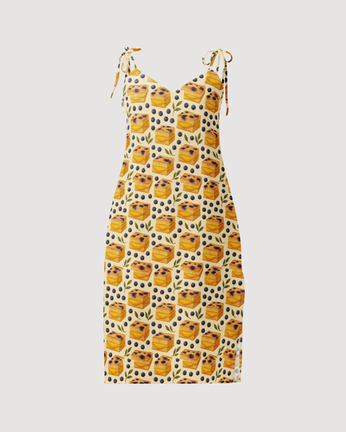 Malia Dress - Lemon Blueberry Cake