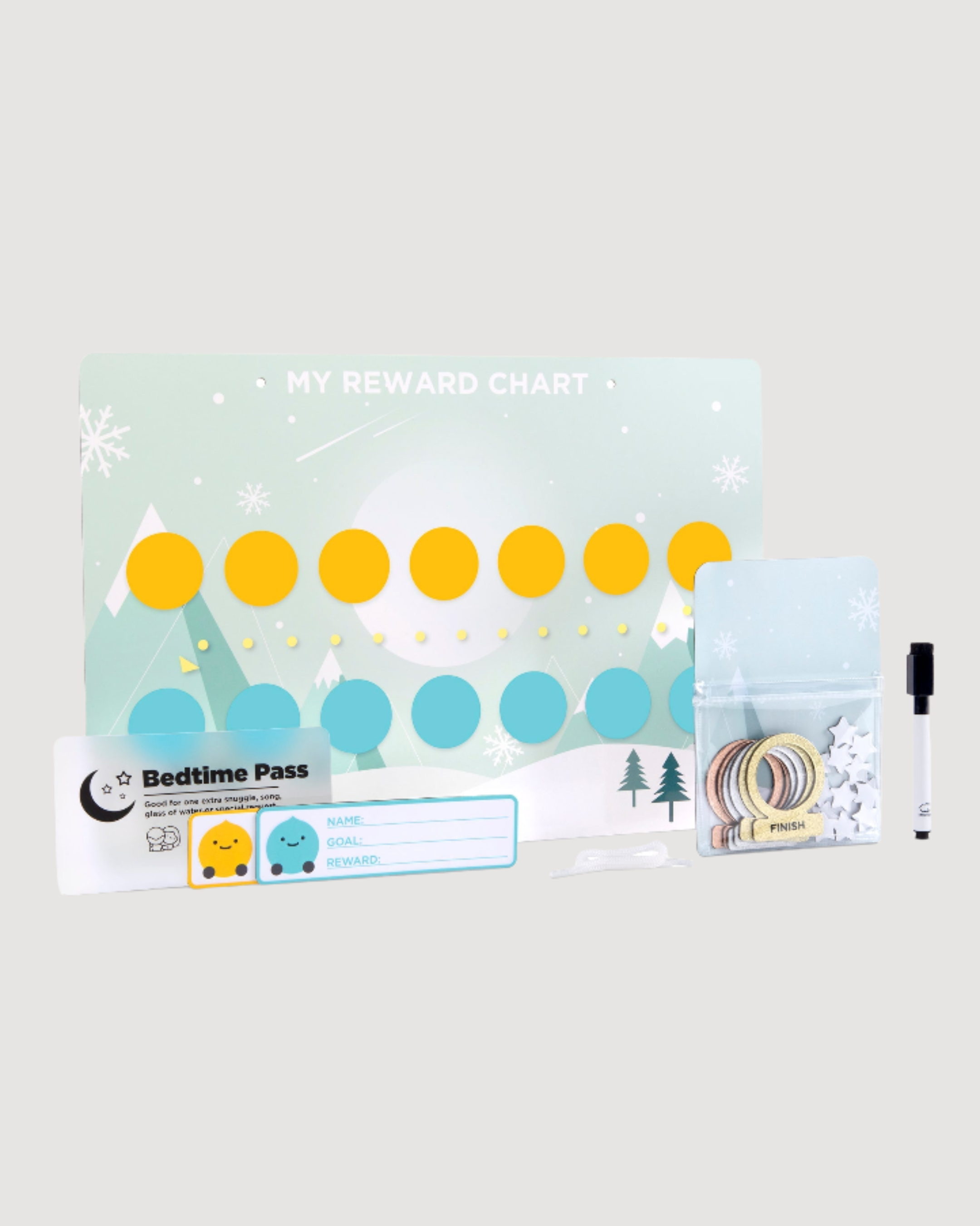 Ready for Bed Kit - Reward Chart and Bedtime Pass