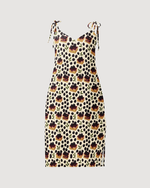 Malia Dress - Blackberry Cheesecake