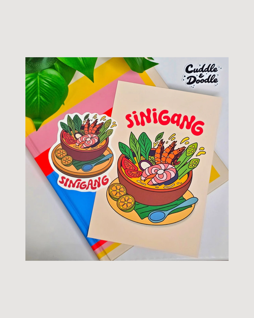 Sinigang Art Print & Sticker Set