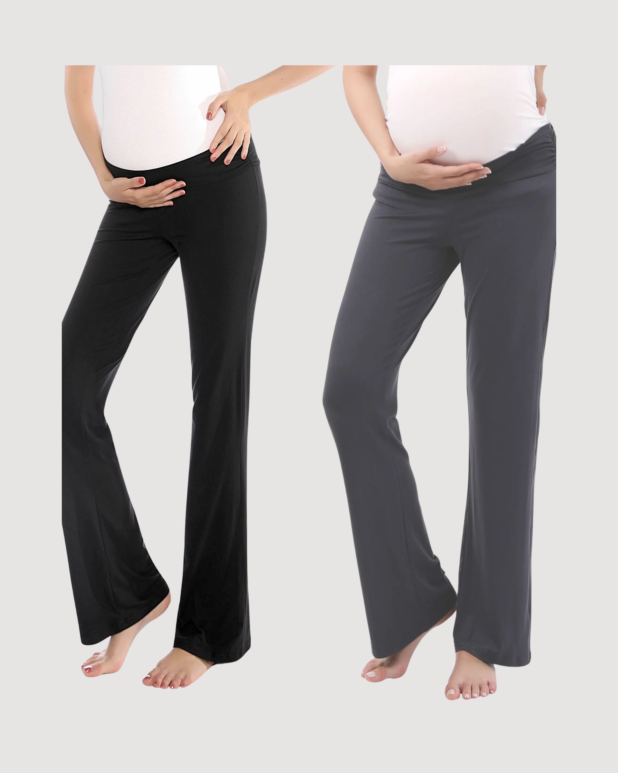 Below Bump Maternity Postpartum Pajama Pants (2 Pack)