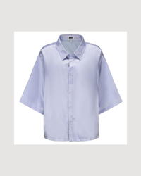 Dori Brocade Straight Collar Shirt