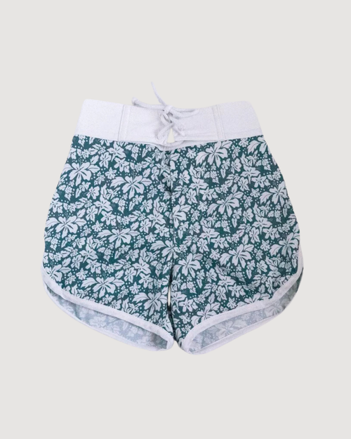 Blue Hibiscus Kids Surf Shorts