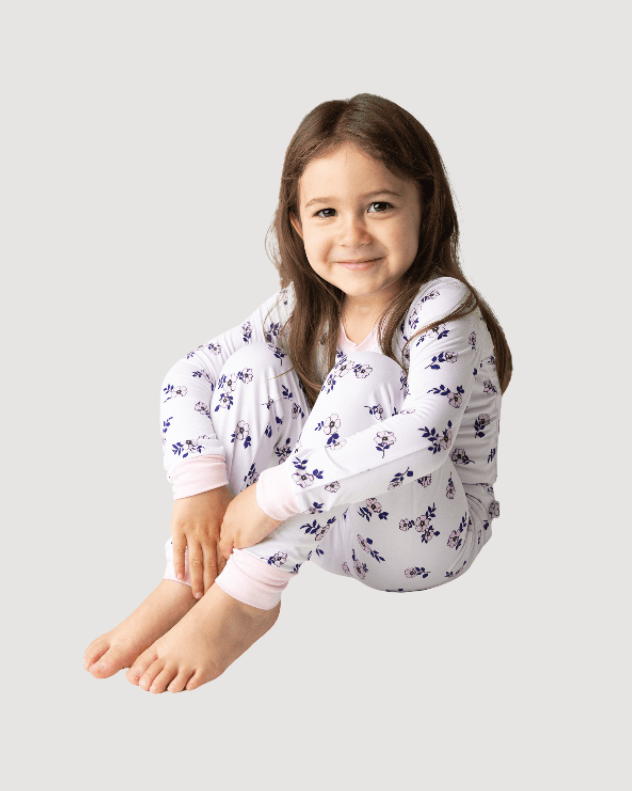 Two Piece Pajamas in Sweet Magnolia