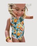 Millie One Piece Kids Swimsuit - Papaya