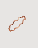 NOODLE Wavy Stackable Ring | 18K Rose Gold Over Sterling Silver